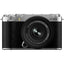 FUJIFILM X-M5 spiegellose Kamera mit XC 15-45-mm-Objektiv (Silber) – 12-teiliges Paket