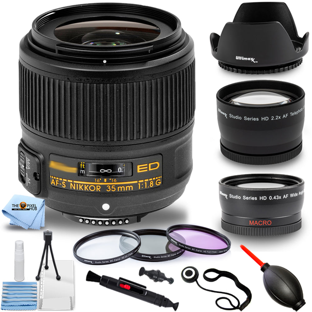 Nikon AF-S NIKKOR 35 mm 1:1,8G ED-Objektivpaket 1