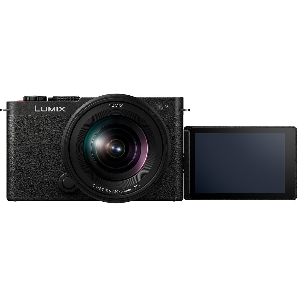 Panasonic Lumix S9 spiegellose Kamera mit S 20-60 mm Objektiv (Tiefschwarz), 12er-Paket