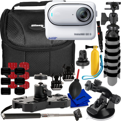 Insta360 GO 3 Action Camera (64GB) - 12PC Accessory Bundle