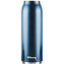 Vacuum Insulated Premium Water Bottle with Rechargeable Bluetooth Speaker - Steel Double Wall Design + Lights - NAVY BLUE