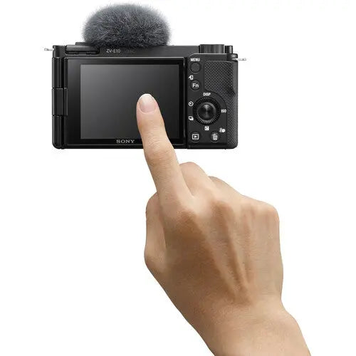 Sony ZV-E10 Mirrorless Camera (Body Only, Black) - ILCZV-E10/B Sony