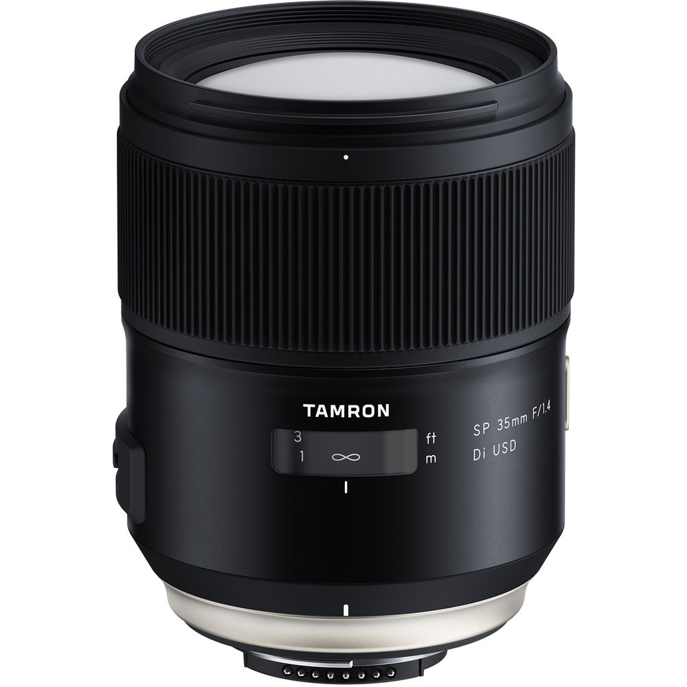 Tamron SP 35mm f/1.4 Di USD Lens for Canon EF - 7PC Accessory Bundle