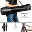 Portable Video Camera 72-inch 180cm 90 Degree Pivot Head Fluid Pan Tilt Tripod