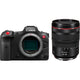 Canon EOS R5 C Mirrorless Cinema Camera with RF 24-105mm f/4L IS USM Lens Canon