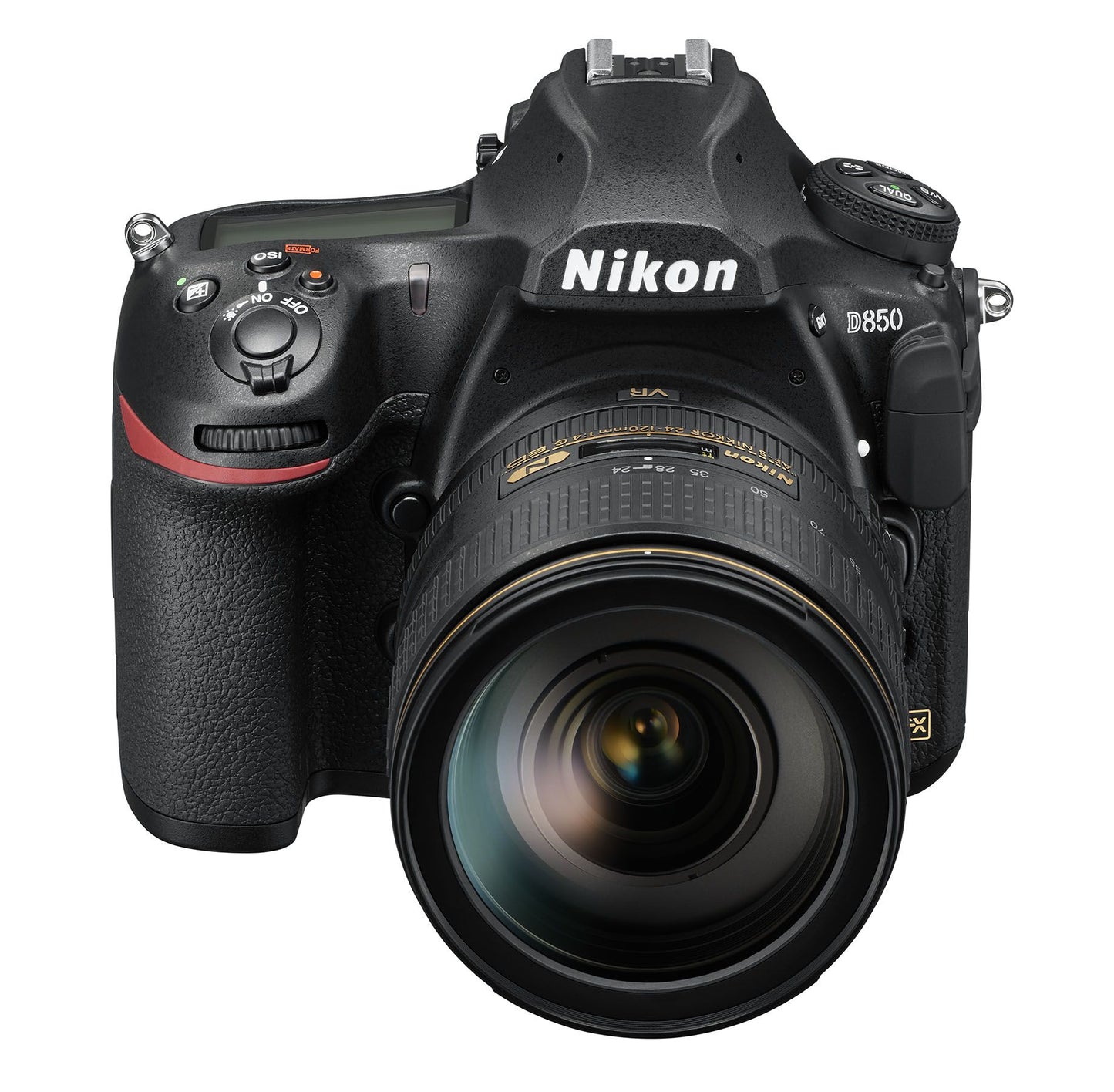 Nikon D850 DSLR mit AF-S 24–120 mm ED VR-Objektiv – 15-teiliges Zubehörpaket