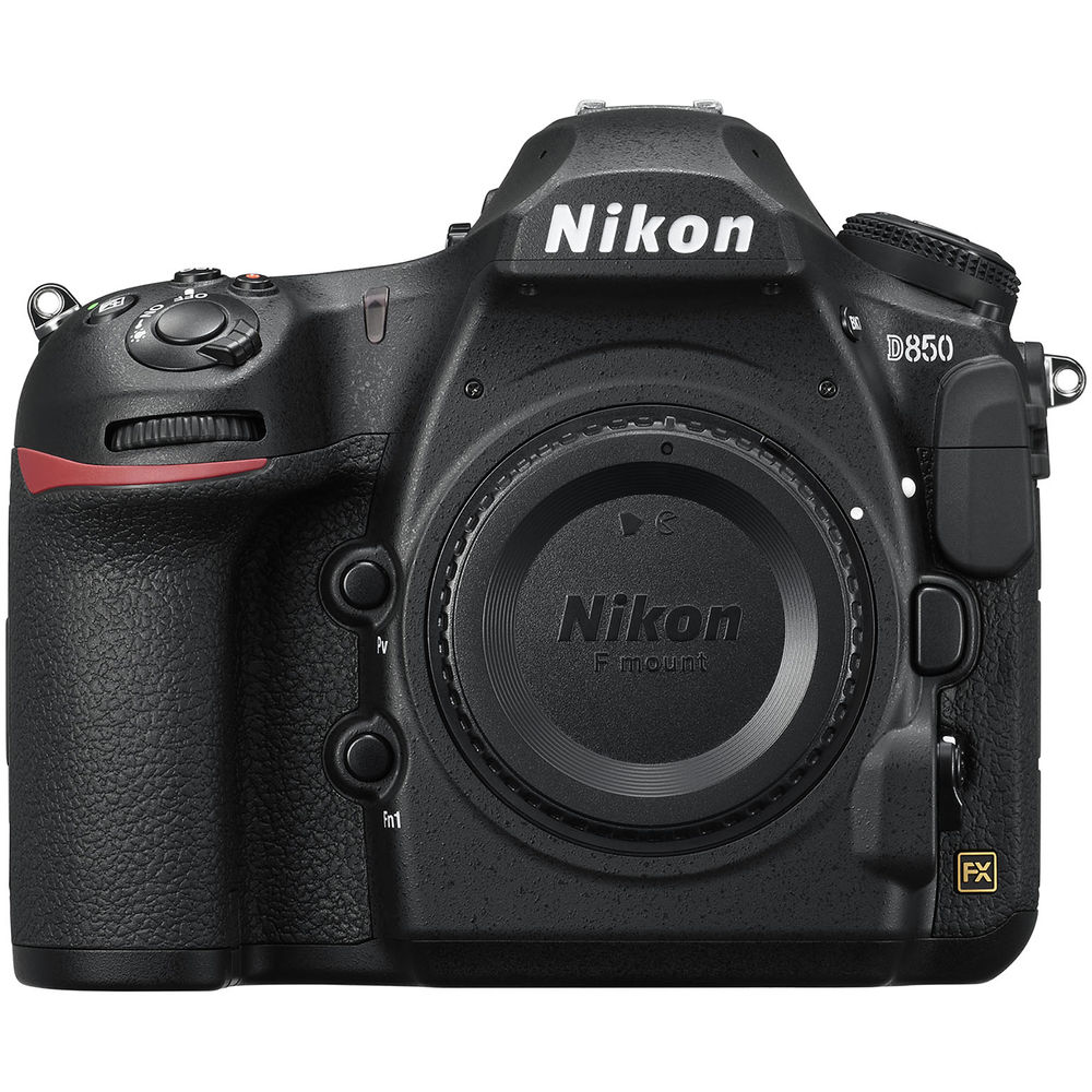 Nikon D850 DSLR mit AF-S 24–120 mm ED VR-Objektiv – 15-teiliges Zubehörpaket