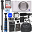 Sony ZV-1 20,1 MP Kompakt-Digitalkamera (weiß) – 12-teiliges Zubehör-Vlogging-Paket