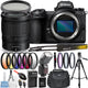 Nikon Z 6II Mirrorless Digital Camera + Z 24-70mm f/4 Lens + iTTL Flash Bundle Nikon