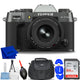 FUJIFILM X-T50 Mirrorless Camera with XF 16-50mm Lens Charcoal Silver - Bundle Fujifilm
