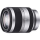 Sony E 18-200mm f/3.5-6.3 OSS Lens (Silver) Sony