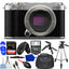 FUJIFILM X-M5 Mirrorless Camera (Silver) 16900707 - 12PC Accessory Bundle