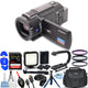 Sony FDR-AX43A UHD 4K Handycam Camcorder FDR-AX43A/B - 15PC Accessory Bundle Sony