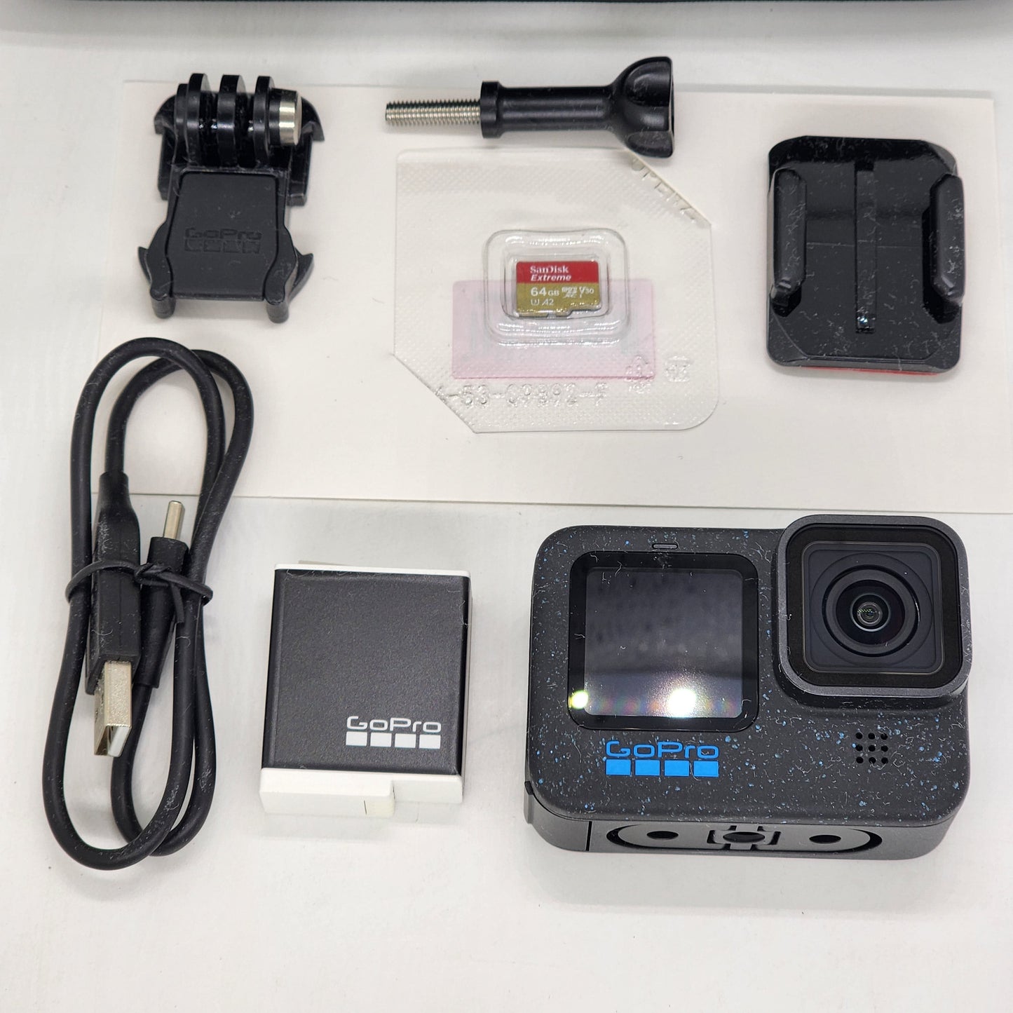 GoPro HERO12 Black Action Camera Specialty Bundle - 7PC Accessory Kit GoPro