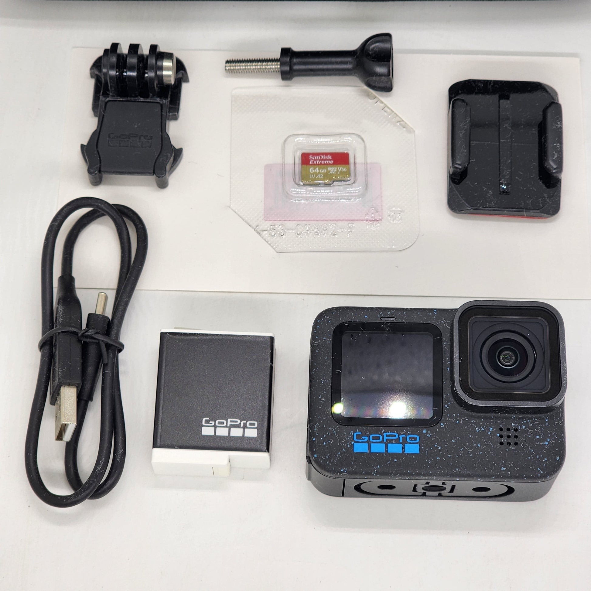 GoPro HERO12 Black Action Camera Specialty Bundle - 7PC Accessory Kit GoPro