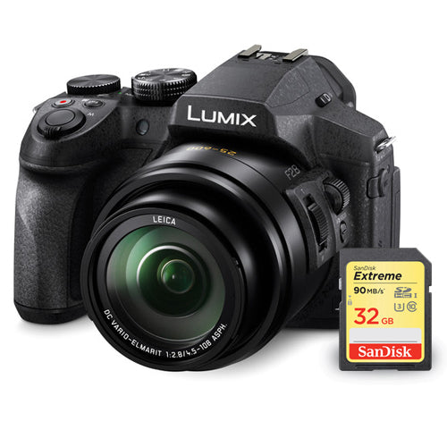 Panasonic Lumix DMC-FZ300 DMC-FZ300K Digitalkamera (12,1 MP, 3,0 LCD) Paket 5