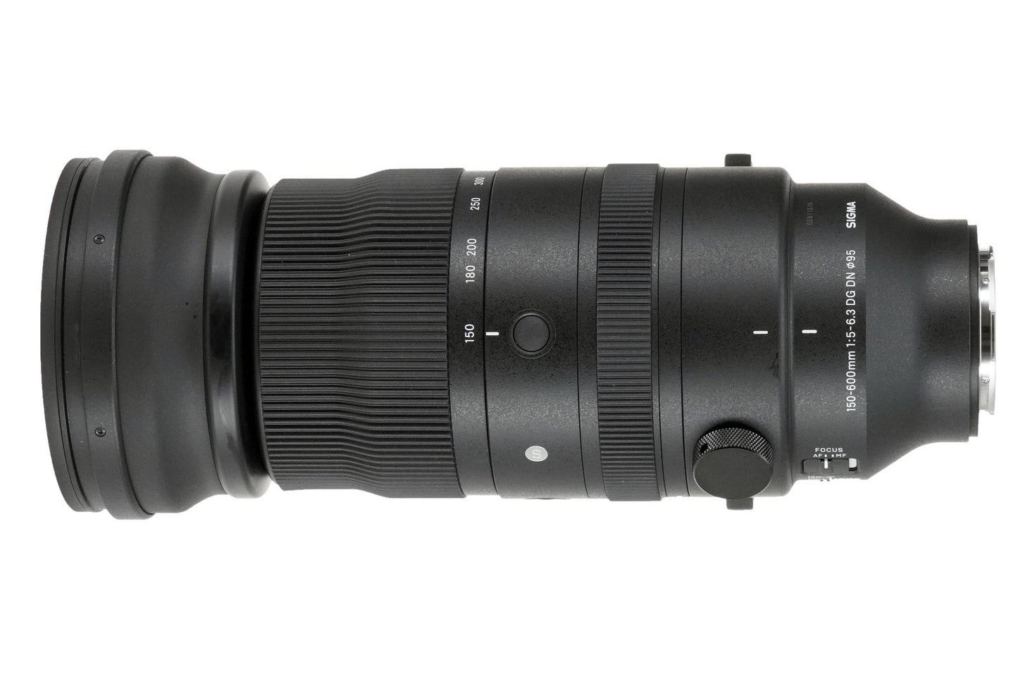 Sigma 150–600 mm f/5–6,3 DG DN OS Sportobjektiv für Sony E – 7-teiliges Zubehörpaket