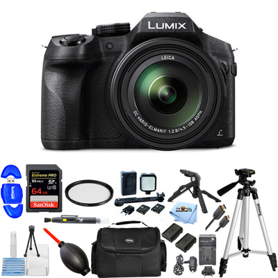 Panasonic Lumix DMC-FZ300 DMC-FZ300K Digitalkamera (12,1 MP, 3,0 LCD) Paket 4