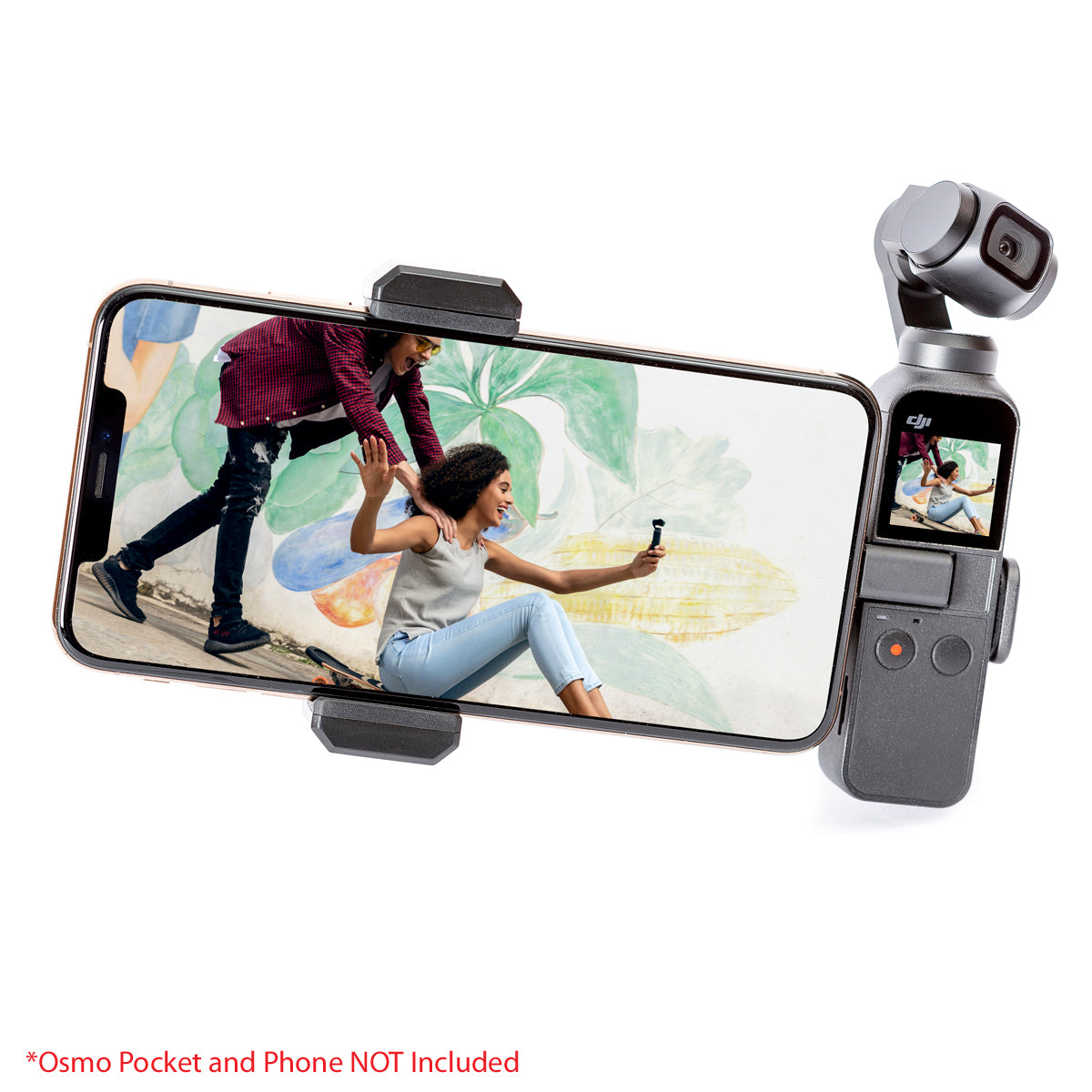 Osmo Pocket and Pocket 2 Multifunctional Mobile Phone Holder Mount Bracket