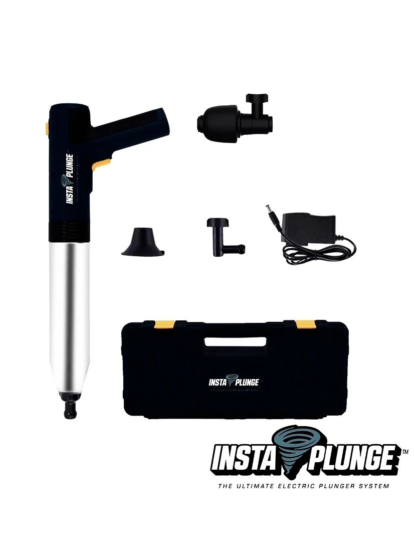 InstaPlunge Pro Electric Plunger (Black)