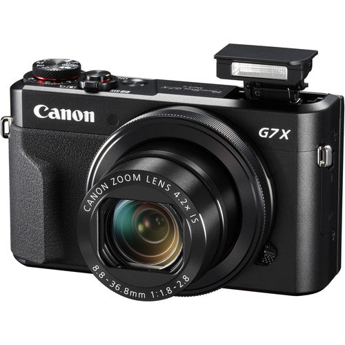 Canon PowerShot G7 X Mark II (Schwarz) Starterpaket