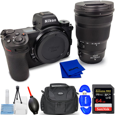 Nikon Z7 II Mirrorless Camera with Z 24-120mm f/4 S Lens - 7PC Accessory Bundle