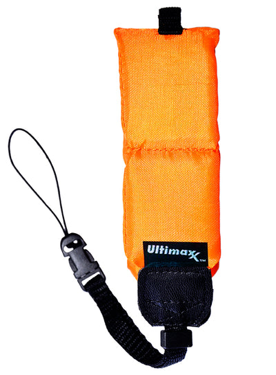 ULTIMAXX Schwimmende Handschlaufe (Orange) für GoPro / Go-Pro / Action-Kamera