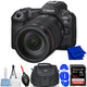 Canon EOS R5 Mark II Mirrorless Camera with 24-105mm f/4 L IS USM Lens - 7PC Kit Canon