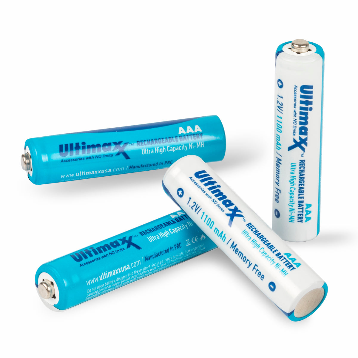 Ultimaxx 4AAA NIMH-Akkus 1100 mAh