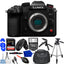 Panasonic Lumix GH7 spiegellose Kamera (Gehäuse) DC-GH7BODY - 12-teiliges Zubehörpaket