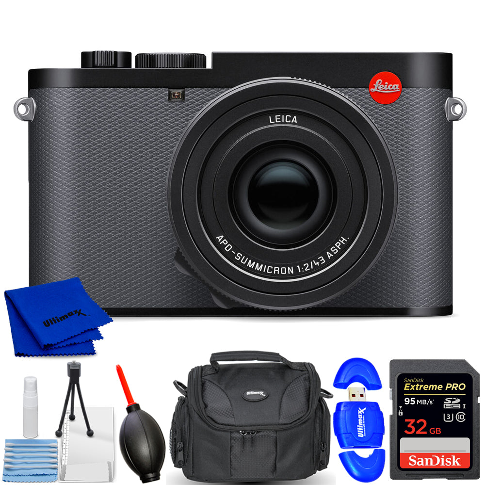 Leica Q3 43 Digital Camera 19084 - 7PC Accessory Bundle