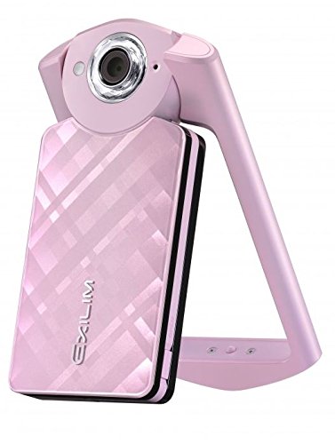 Casio 11,1 MP Exilim High Speed ​​EX-TR50 EX-TR500 Digitalkamera für Selbstporträts, Beauty/Selfies (Pink) (Internationales Modell, keine Garantie)