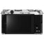 FUJIFILM X-M5 spiegellose Kamera (Silber) 16900707 - 12-teiliges Zubehörpaket