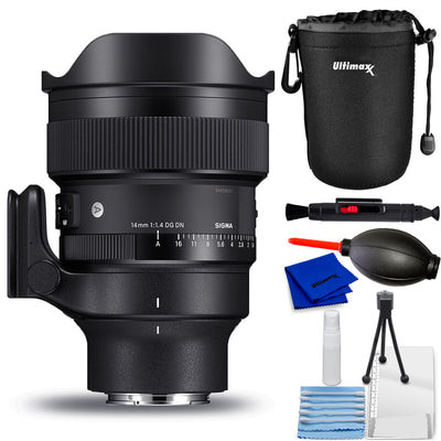 Sigma 14mm f/1.4 DG DN Art-Objektiv (Sony E) 451965 – 7-teiliges Zubehörpaket