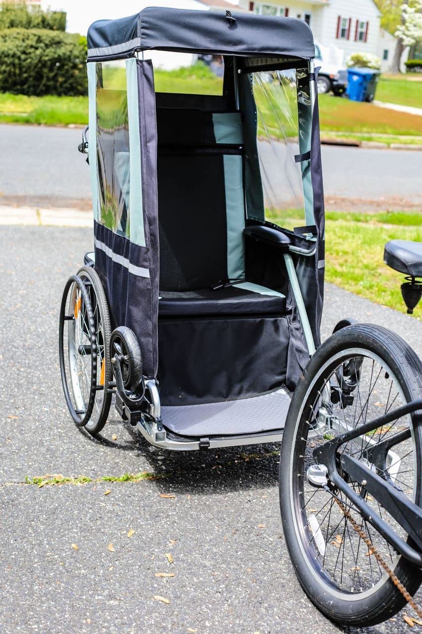 PediCruiser - Adult Bike Trailer + Adult Stroller Wheelchair