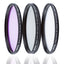 Ultimaxx 3-Piece Multi-Coated HD 86mm Filter Kit (UV, CPL, FLD) for DSLR Camera