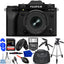 FUJIFILM X-T5 Spiegellose Kamera mit XF 16-50mm f/2.8-4.8 Objektiv (Schwarz) Bundle