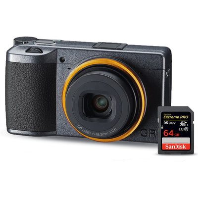 Ricoh GR III Street Edition Digitalkamera 01097 + Sandisk Extreme Pro 64GB SD