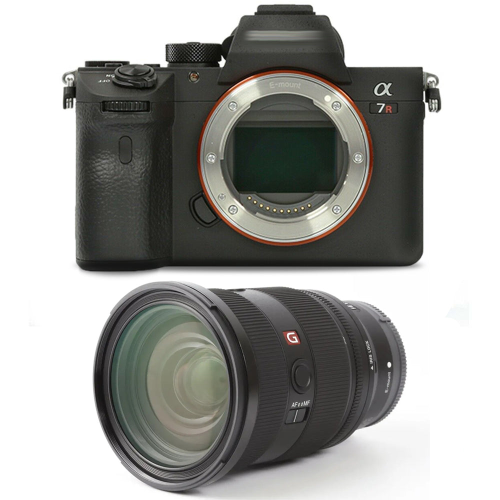 Spiegellose Kamera Sony a7R IVA und Objektiv FE 24–70 mm f/2.8 GM II