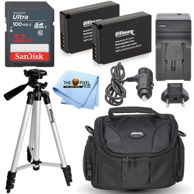 Zubehörpaket für Canon SX70, EOS M50, M50 II, SL1, M100, M200