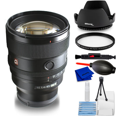 Sony FE 85mm f/1.4 GM II Objektiv SEL85F14GM2 - 7-teiliges Zubehörpaket