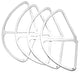 DJI Phantom 4 Quick Release Propeller Guard - Set of 4 WHITE BRAND NEW Ultimaxx