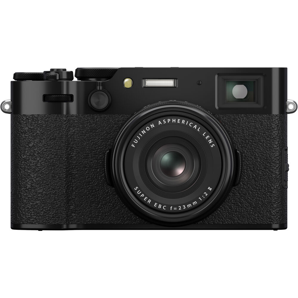 FUJIFILM X100VI Digitalkamera (Schwarz) 16821913 - 12-teiliges Zubehörpaket