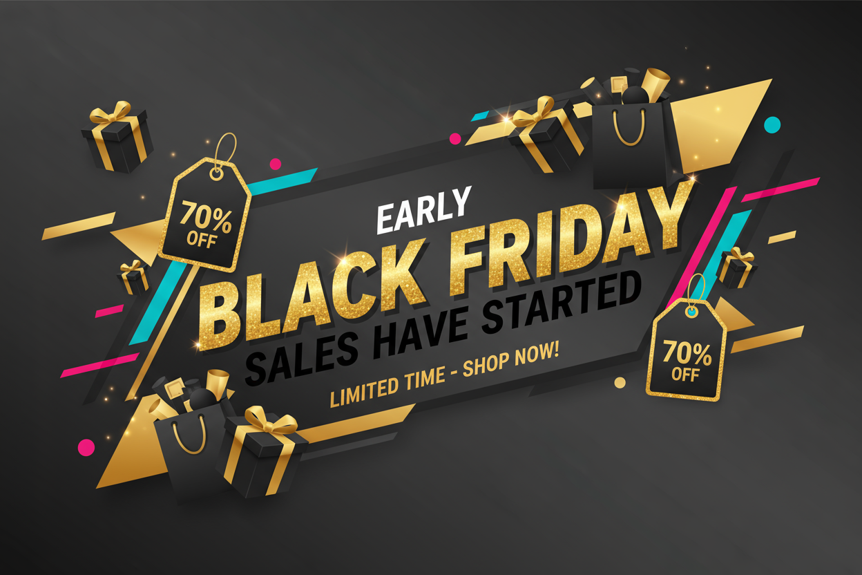 early black friday sales have started