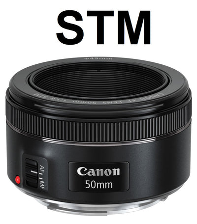 Canon EF 50mm f/1.8 STM Objektiv - WEISSE BOX