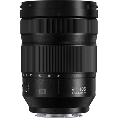 Panasonic Lumix S 24–105 mm f/4 Makro-OIS-Objektiv – weiße Box