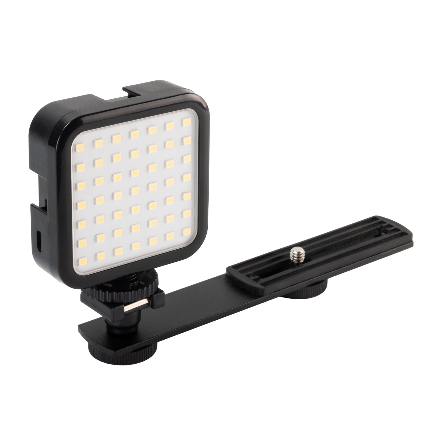 Ultimaxx Mini 49 LED-Videoleuchte - USB / Eingebauter wiederaufladbarer Lithium-Ionen-Akku