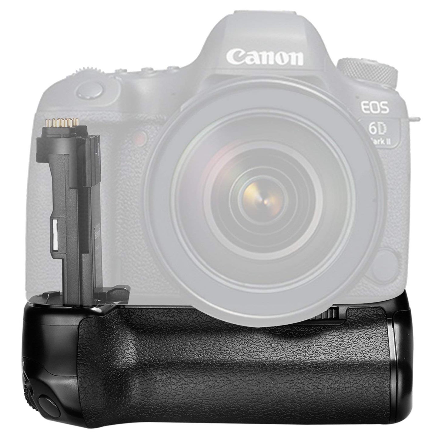 Pro Camera BG-E21 Battery Grip Replacement for 6D Mark II + 2 Extra Batteries