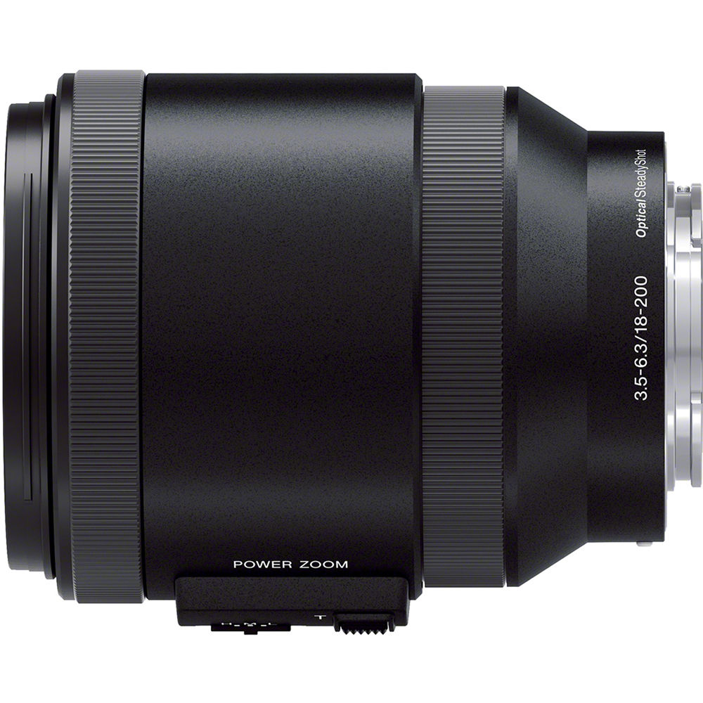 Sony E PZ 18–200 mm f/3,5–6,3 OSS-Objektiv (Power Zoom)