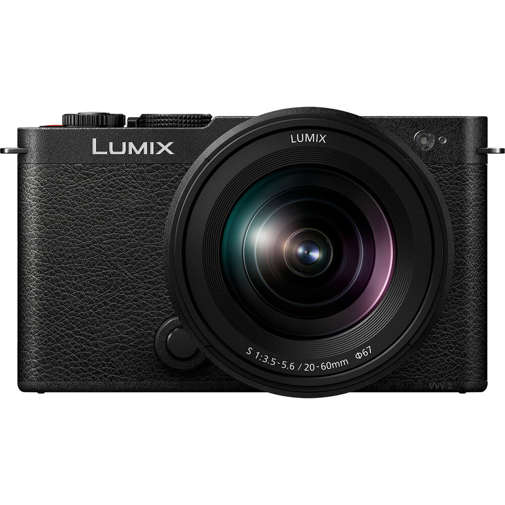 Panasonic Lumix S9 spiegellose Kamera mit S 20-60 mm Objektiv (Tiefschwarz), 12er-Paket